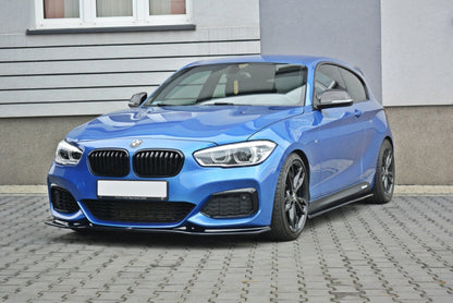 BMW Série 1 F20 / F21 LCI - LAME DE PARE-CHOC AVANT MAXTON DESIGN V.3 (DTC