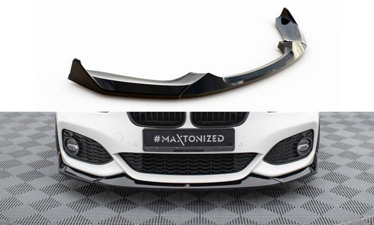BMW Série 1 F20 / F21 LCI - LAME DE PARE-CHOC AVANT MAXTON DESIGN V.4