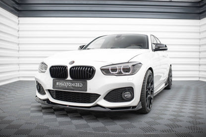 BMW Série 1 F20 / F21 LCI - LAME DE PARE-CHOC AVANT MAXTON DESIGN V.4