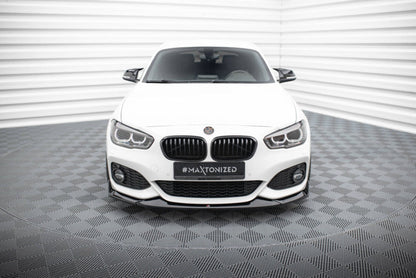 BMW Série 1 F20 / F21 LCI - LAME DE PARE-CHOC AVANT MAXTON DESIGN V.4