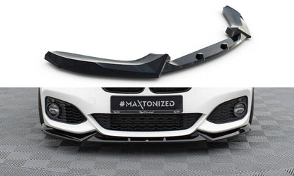 BMW Série 1 F20 / F21 LCI - LAME DE PARE-CHOC AVANT MAXTON DESIGN V.5