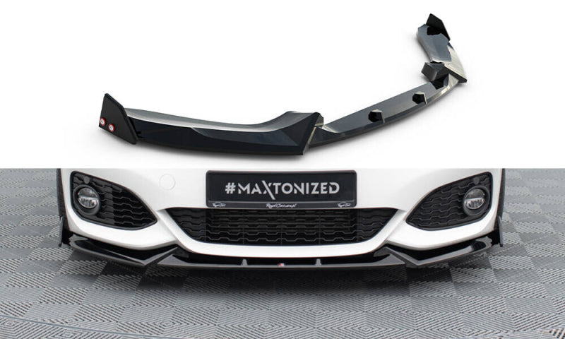 BMW Série 1 F20 / F21 LCI - LAME DE PARE-CHOC AVANT MAXTON DESIGN V.5