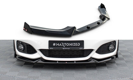 BMW Série 1 F20 / F21 LCI - LAME DE PARE-CHOC AVANT MAXTON DESIGN V.5