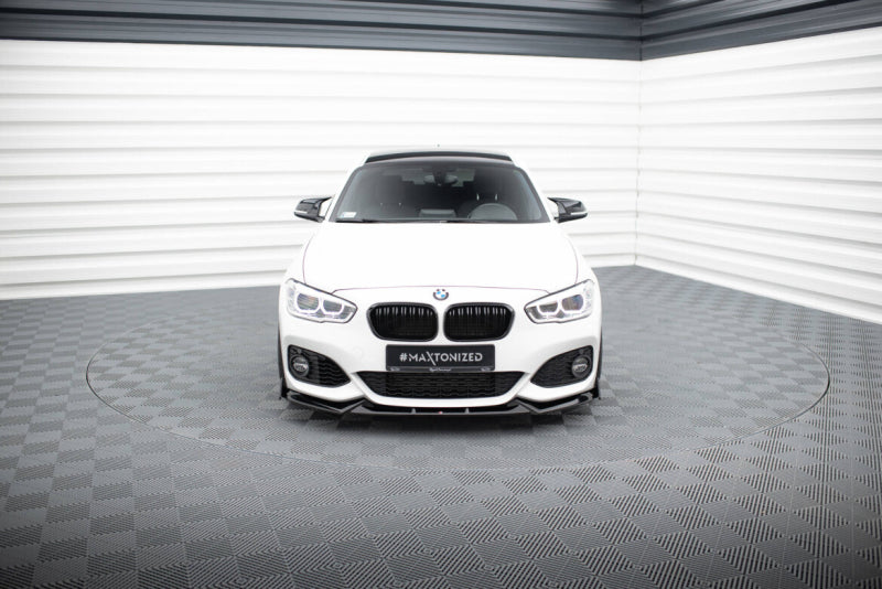 BMW Série 1 F20 / F21 LCI - LAME DE PARE-CHOC AVANT MAXTON DESIGN V.5