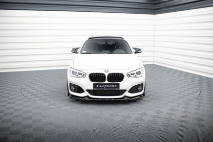 BMW Série 1 F20 / F21 LCI - LAME DE PARE-CHOC AVANT MAXTON DESIGN V.5
