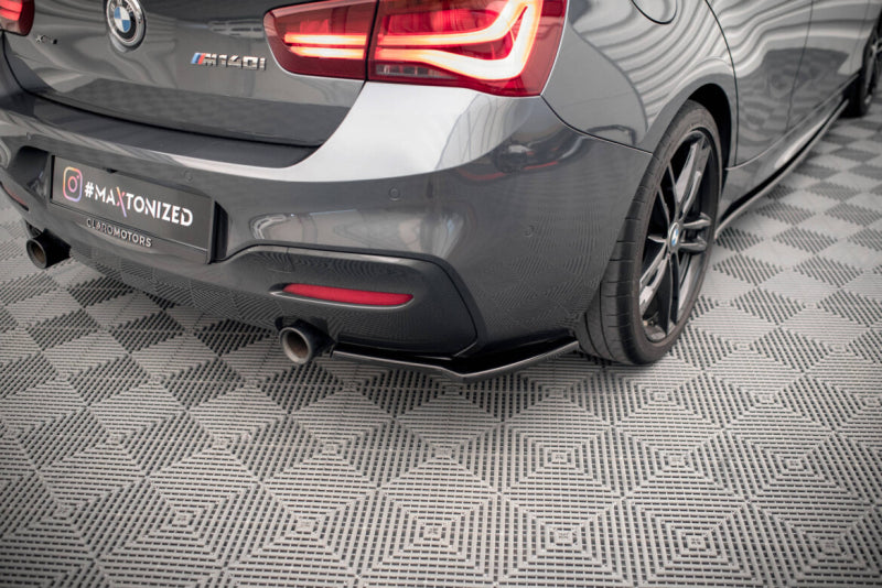 BMW Série 1 F20 / F21 LCI - RAJOUTS LATÉRALES DU PARE-CHOCS ARRIÈRE MAXTON DESIGN