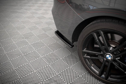 BMW Série 1 F20 / F21 LCI - RAJOUTS LATÉRALES DU PARE-CHOCS ARRIÈRE MAXTON DESIGN
