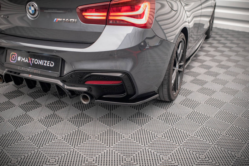BMW Série 1 F20 / F21 LCI - RAJOUTS LATÉRALES DU PARE-CHOCS ARRIÈRE MAXTON DESIGN