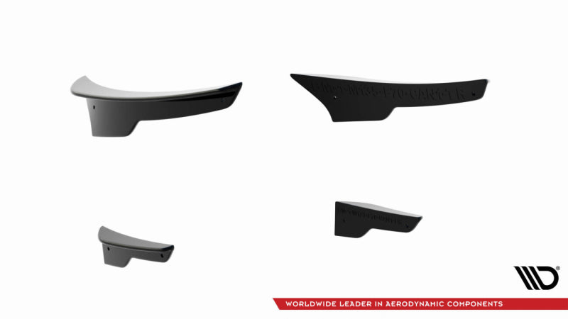 BMW Série 1 F70 Pack M - AILES DE PARE-CHOCS AVANT WINGS CANARDS MAXTON DESIGN