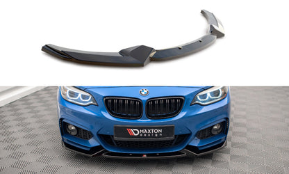BMW Série 2 F22 Pack M Coupé - LAME DE PARE-CHOC AVANT MAXTON DESIGN