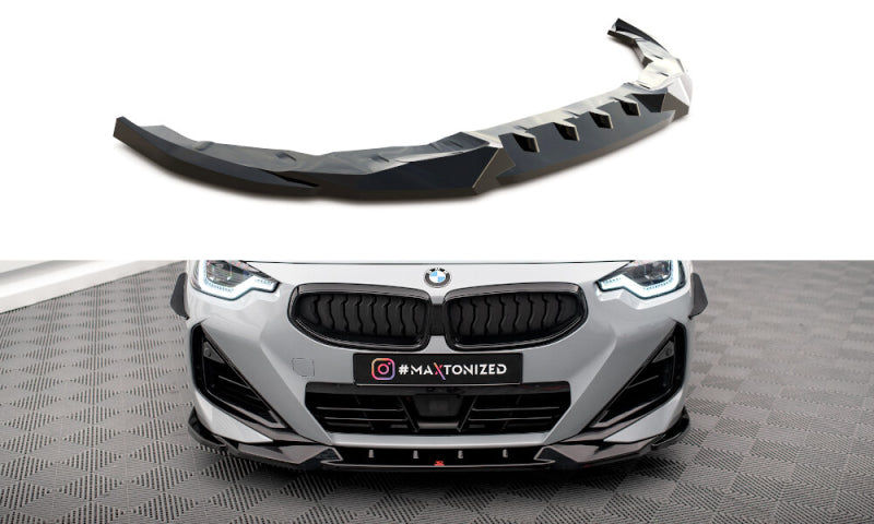 BMW M240i G42 Pack M - LAME DE PARE-CHOC AVANT MAXTON DESIGN V.2