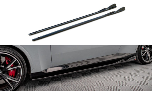 BMW M240i G42 Pack M - RAJOUT DES BAS DE CAISSE RACING V.1 MAXTON DESIGN