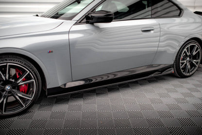 BMW M240i G42 Pack M - RAJOUT DES BAS DE CAISSE RACING V.1 MAXTON DESIGN