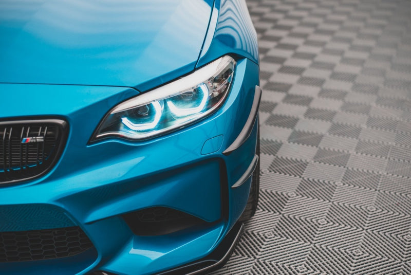 BMW M2 F87 - AILES DE PARE-CHOCS AVANT WINGS CANARDS MAXTON DESIGN