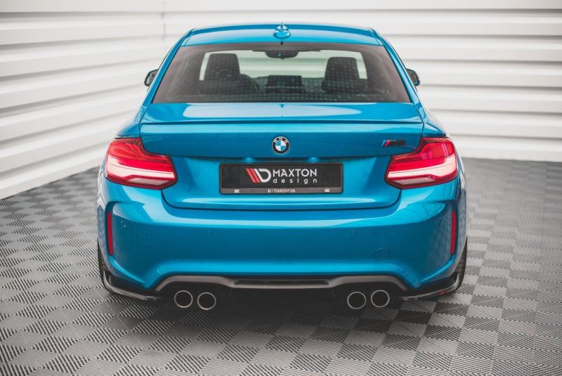 BMW M2 F87 - LAMES DE PARE-CHOC ARRIÈRE LATERALES MAXTON DESIGN