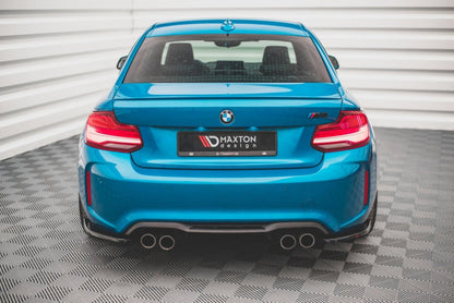 BMW M2 F87 - LAMES DE PARE-CHOC ARRIÈRE LATERALES MAXTON DESIGN