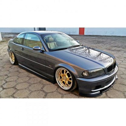 BMW Série 3 E46 Pack M Cabrio - LAME DE PARE-CHOC AVANT MAXTON DESIGN (PACK M)