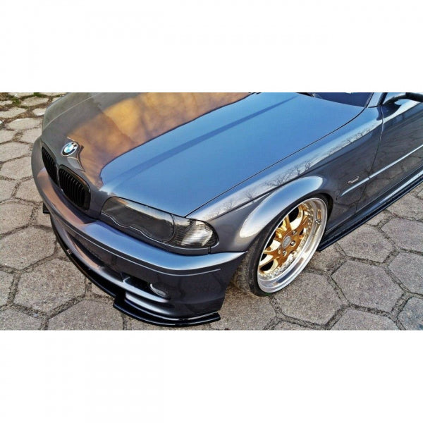 BMW Série 3 E46 Pack M Cabrio - LAME DE PARE-CHOC AVANT MAXTON DESIGN (PACK M)