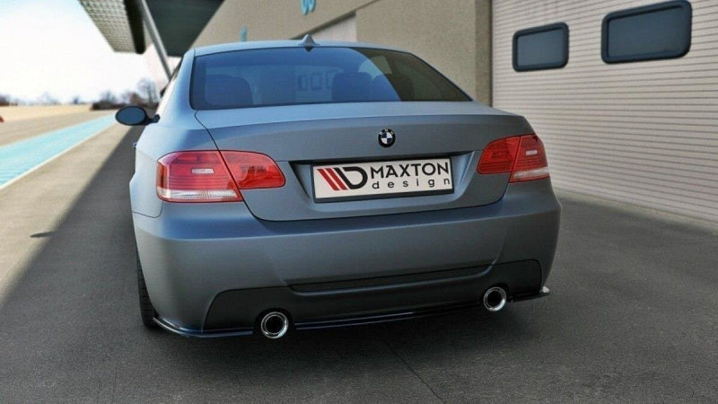 BMW Série 3 E92 Pack M Coupé - LAMES DE PARE-CHOCS ARRIÈRE LATERALES MAXTON DESIGN