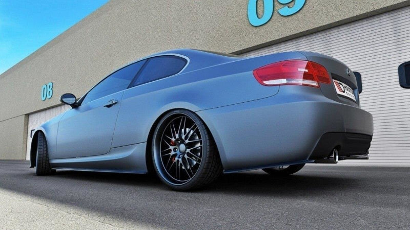 BMW Série 3 E92 Pack M Coupé - LAMES DE PARE-CHOCS ARRIÈRE LATERALES MAXTON DESIGN