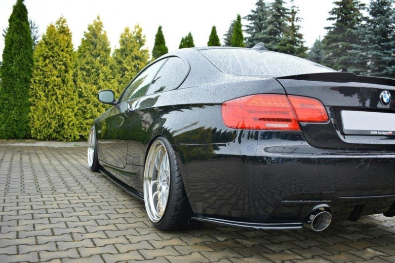 BMW Série 3 E92 Pack M Coupé LCI - FLAPS LAME DE PARE-CHOC ARRIÈRE MAXTON DESIGN
