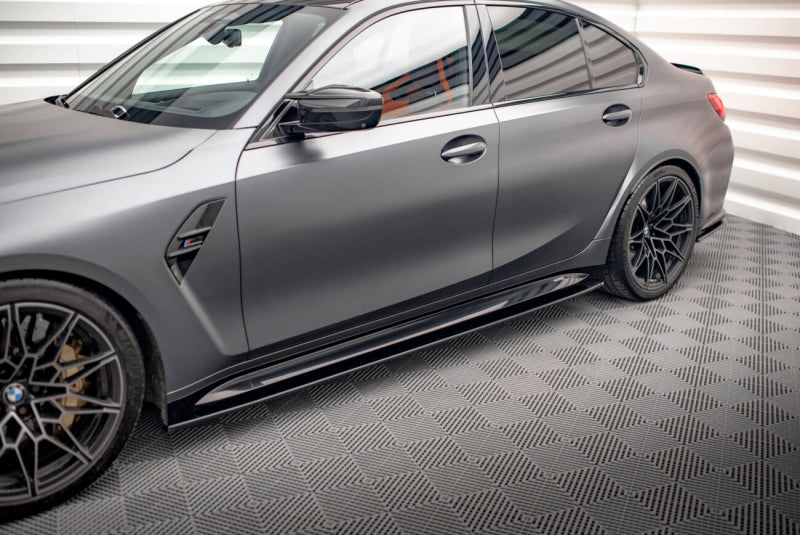 BMW M3 G80 - ANBAU DER MAXTON DESIGN SEITENSCHWELLER V.1