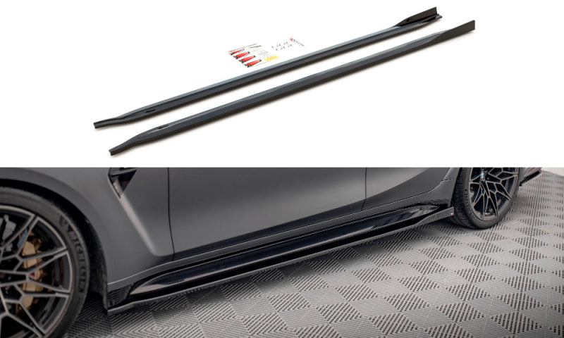 BMW M3 G80 - ANBAU DER MAXTON DESIGN SEITENSCHWELLER V.2