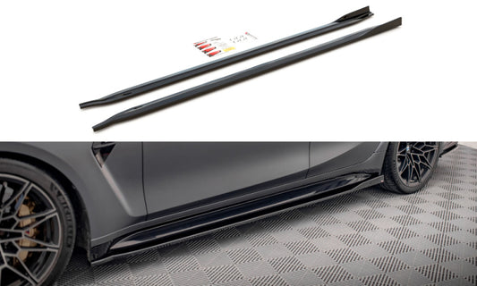 BMW M3 G80 - ANBAU DER MAXTON DESIGN SEITENSCHWELLER V.2