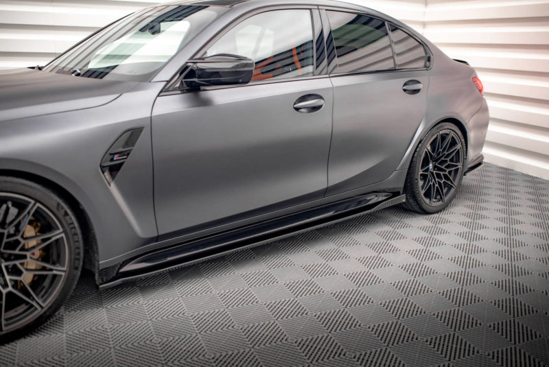 BMW M3 G80 - ANBAU DER MAXTON DESIGN SEITENSCHWELLER V.2
