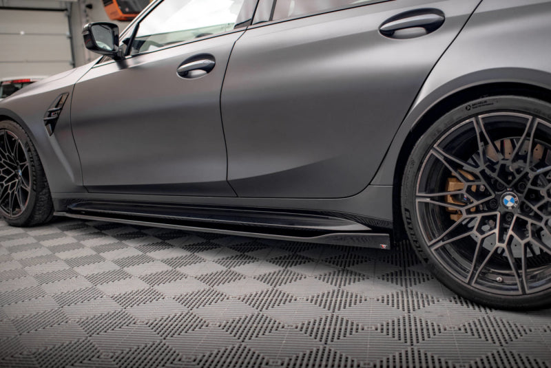 BMW M3 G80 - ANBAU DER MAXTON DESIGN SEITENSCHWELLER V.2