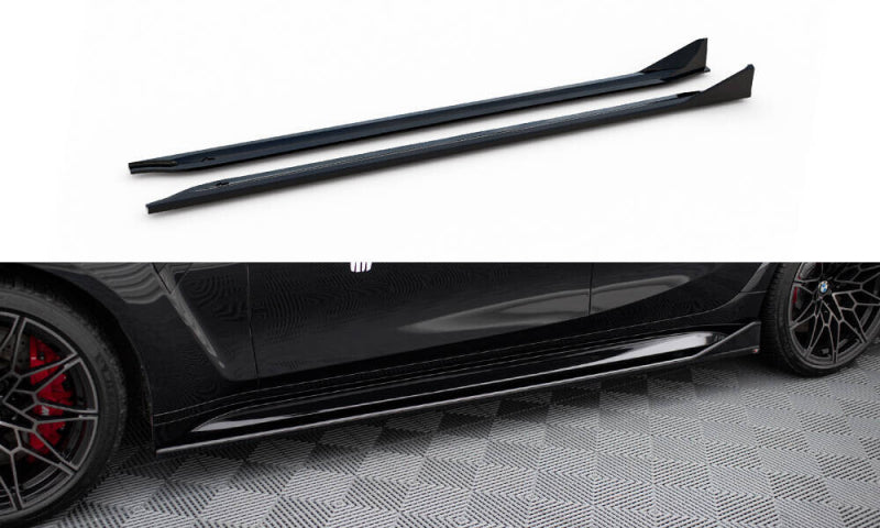 BMW M3 G80 - ANBAU DER MAXTON DESIGN SEITENSCHWELLER CSL V.3