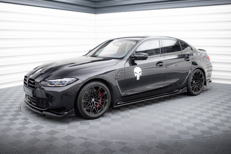 BMW M3 G80 - ANBAU DER MAXTON DESIGN SEITENSCHWELLER CSL V.3