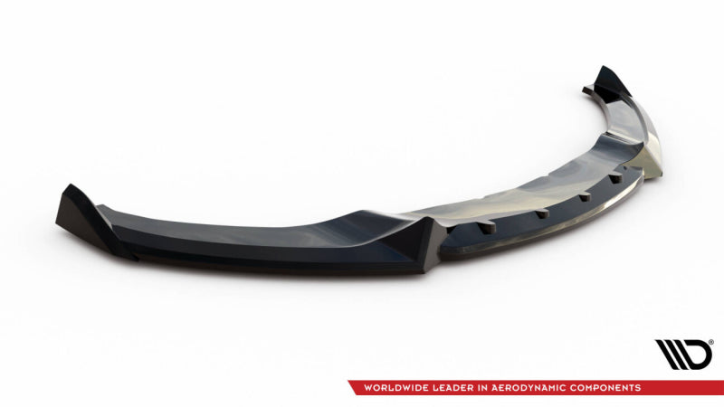 BMW Série 4 F33 Cabrio Pack M - LAME DE PARE-CHOC AVANT MAXTON DESIGN FRONTLIPPE V.4