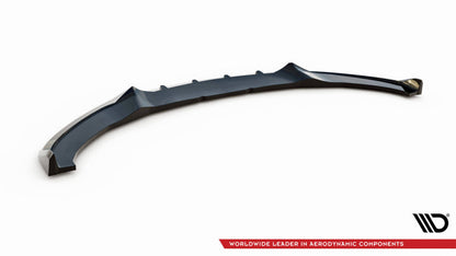 BMW Série 4 F33 Cabrio Pack M - LAME DE PARE-CHOC AVANT MAXTON DESIGN FRONTLIPPE V.4