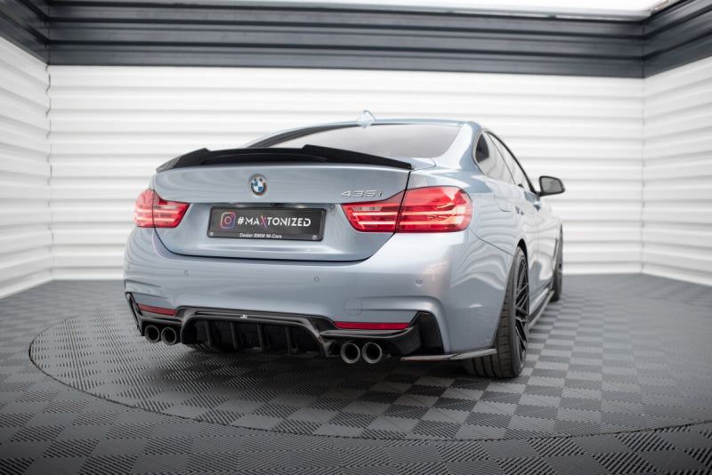 BMW Série 4 F36 Gran Coupé Pack M - DIFFUSEUR ARRIÈRE MAXTON DESIGN OO--OO V.1