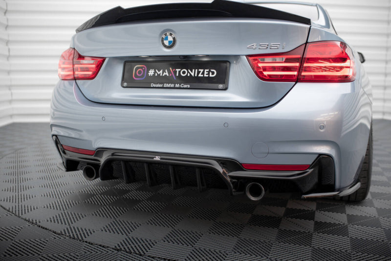BMW Série 4 F32 Coupé Pack M - DIFFUSEUR ARRIÈRE MAXTON DESIGN O--O V.1