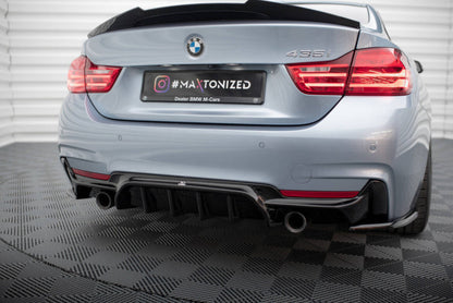 BMW Série 4 F32 Coupé Pack M - DIFFUSEUR ARRIÈRE MAXTON DESIGN O--O V.1
