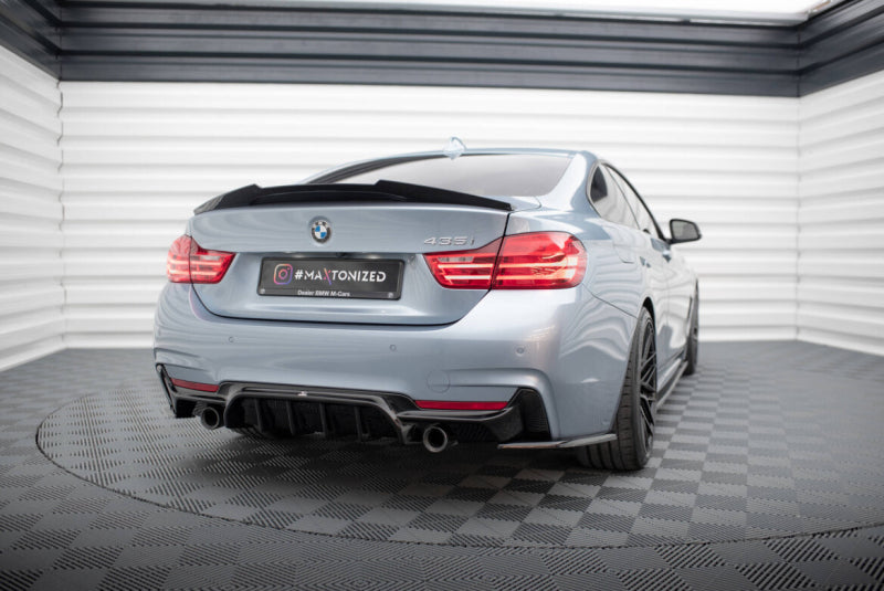 BMW Série 4 F33 Cabrio Pack M - DIFFUSEUR ARRIÈRE MAXTON DESIGN O--O V.1