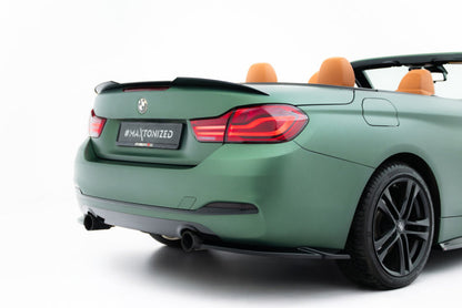 BMW Série 4 F32 Coupé - FLAPS LAME DE PARE-CHOC ARRIÈRE MAXTON DESIGN
