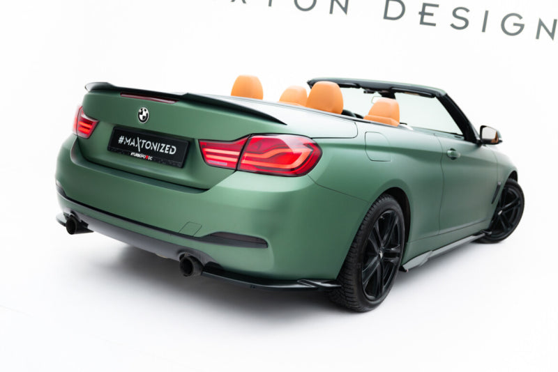 BMW Série 4 F33 Cabrio - FLAPS LAME DE PARE-CHOC ARRIÈRE MAXTON DESIGN