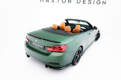 BMW Série 4 F33 Cabrio - FLAPS LAME DE PARE-CHOC ARRIÈRE MAXTON DESIGN