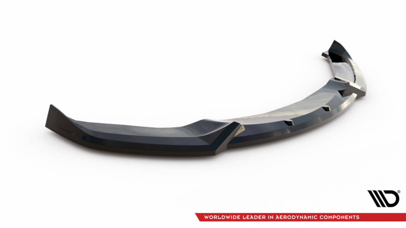 BMW Série 4 F33 Cabrio Pack M - LAME DE PARE-CHOC AVANT MAXTON DESIGN