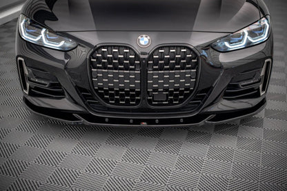 BMW Série 4 G23 Cabrio Pack M - LAME DE PARE-CHOC AVANT MAXTON DESIGN V.4