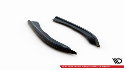 BMW Série 4 G22 Coupé Pack M - LAME DU PARE-CHOC ARRIÈRE FLAPS MAXTON DESIGN V.5