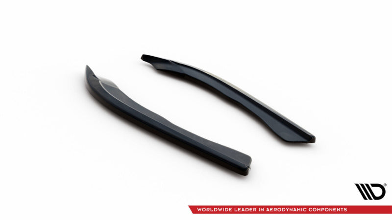 BMW Série 4 G23 Cabrio Pack M - LAME DU PARE-CHOC ARRIÈRE FLAPS MAXTON DESIGN V.5