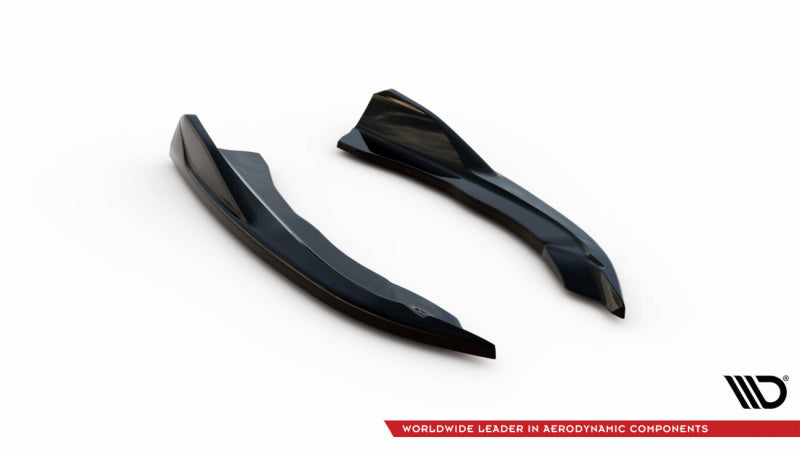 BMW Série 4 G23 Cabrio Pack M - LAME DU PARE-CHOC ARRIÈRE FLAPS MAXTON DESIGN V.6