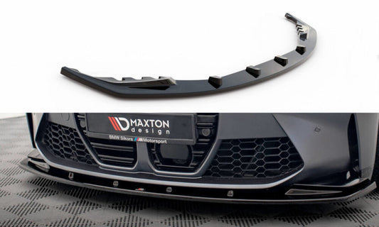 BMW M4 G83 Cabrio - LAME DE PARE-CHOC AVANT MAXTON DESIGN V.1