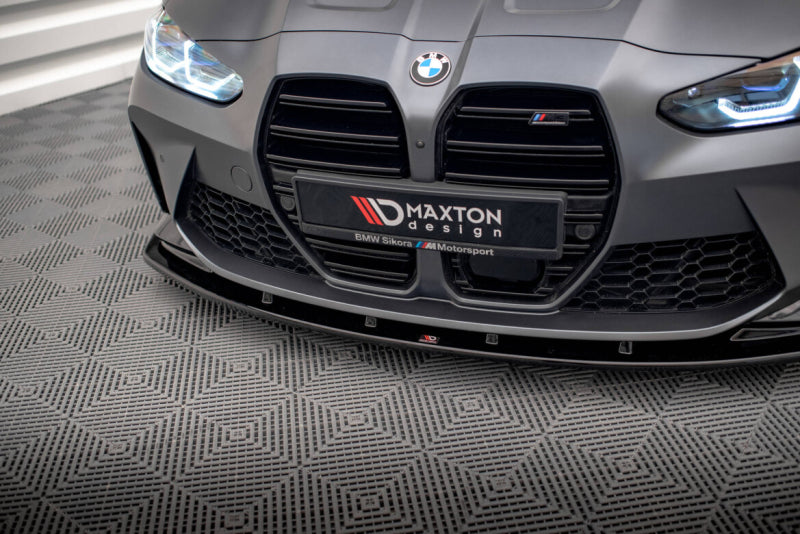 BMW M4 G83 Cabrio - LAME DE PARE-CHOC AVANT MAXTON DESIGN V.1