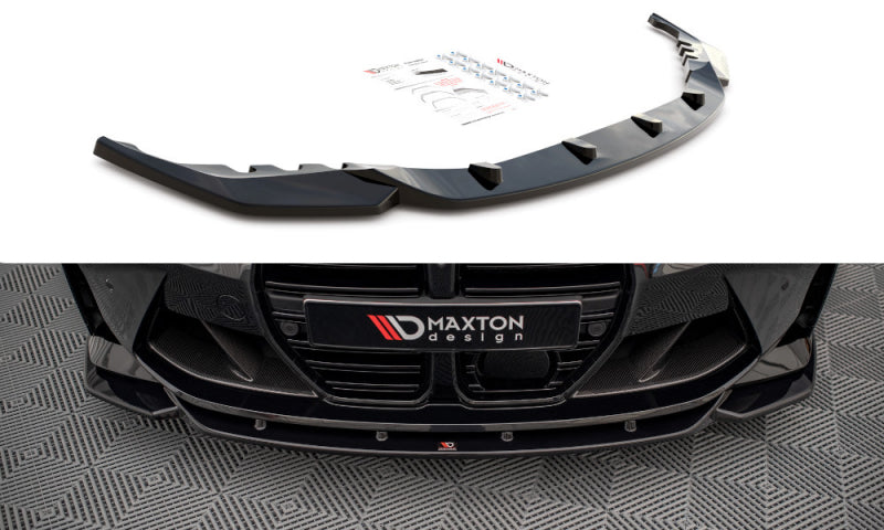 BMW M4 G82 Coupé - LAME DE PARE-CHOC AVANT MAXTON DESIGN V.2