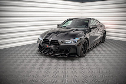 BMW M4 G82 Coupé - LAME DE PARE-CHOC AVANT MAXTON DESIGN V.2